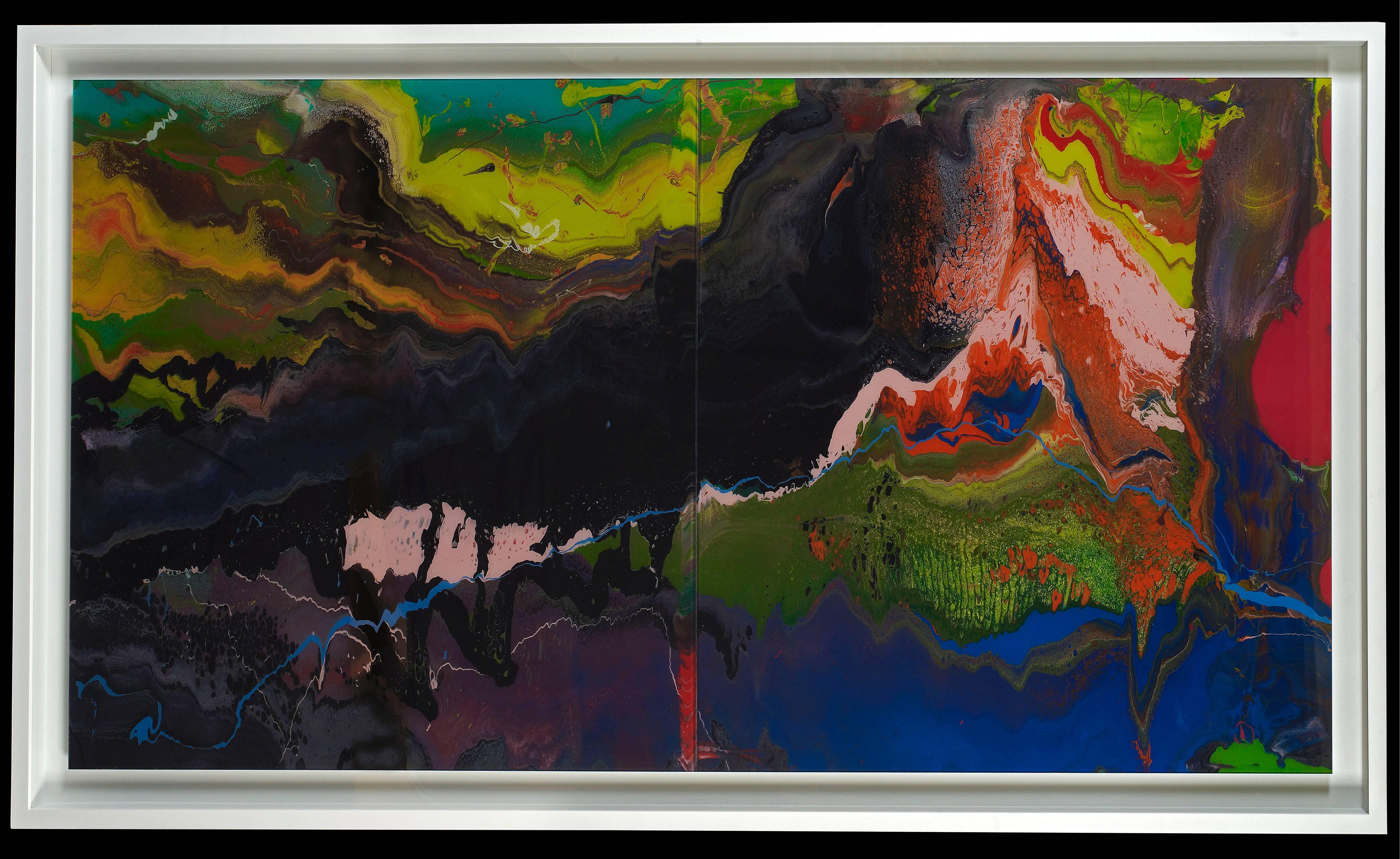 Gerhard Richter Abstract Print - Flow (P16)
