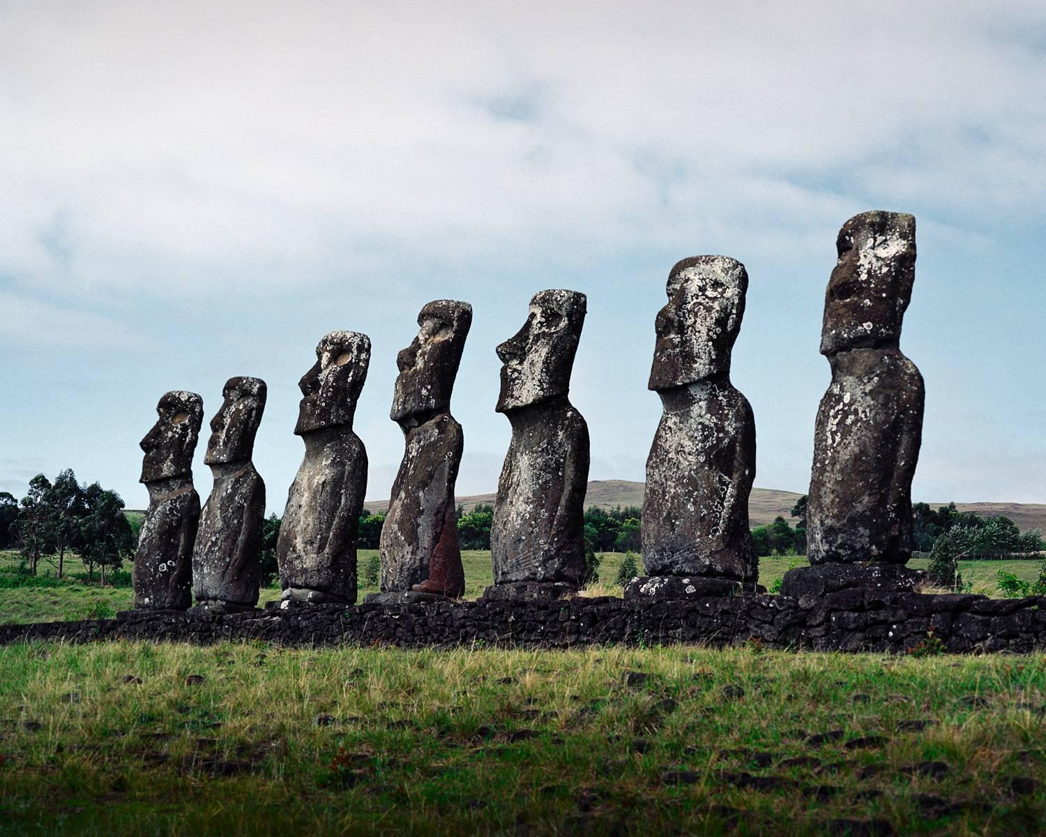 Luca Campigotto Color Photograph - Easter Island