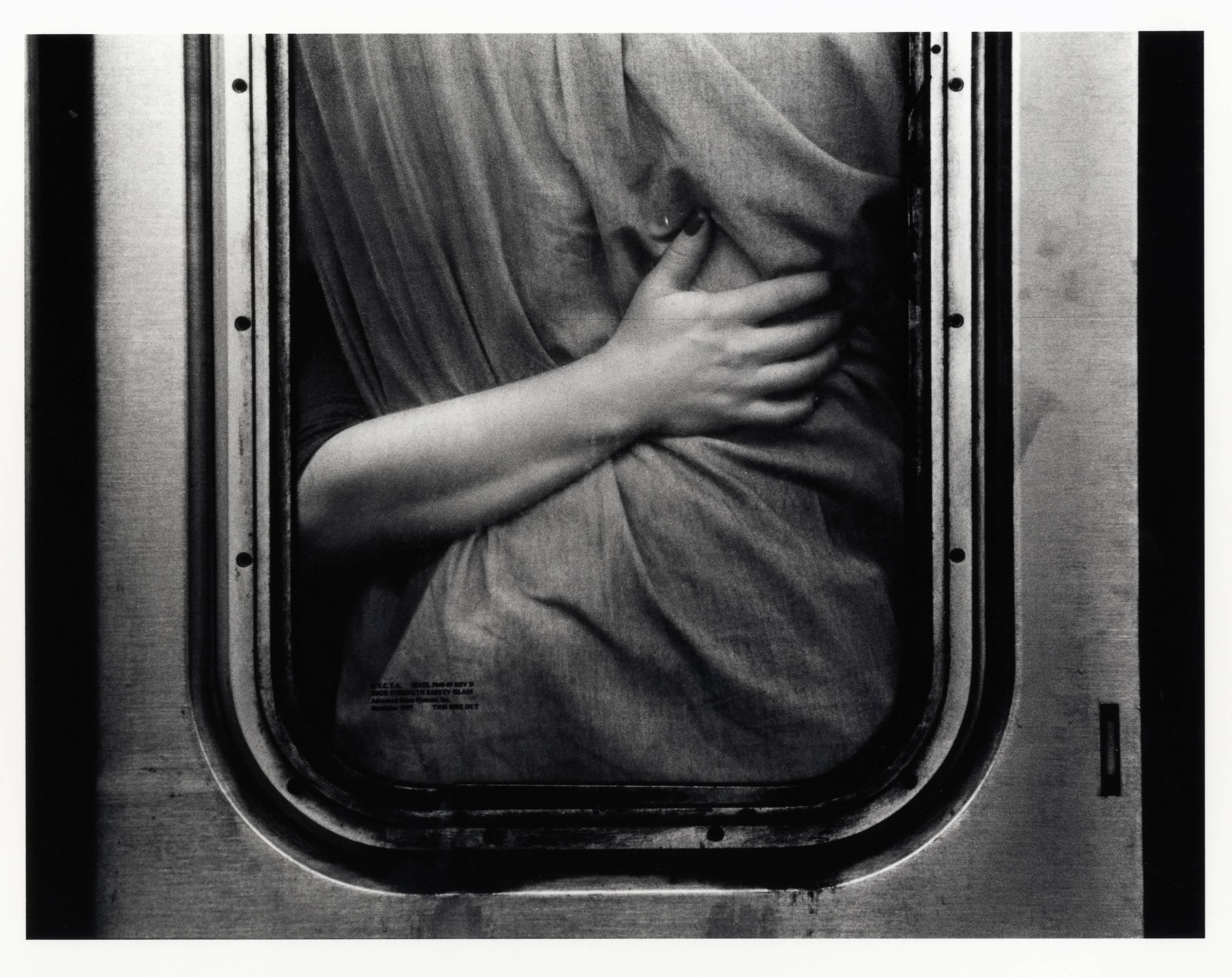 Kazuo Sumida Black and White Photograph - West 28th Street (from the series A Story of the New York  Subway)