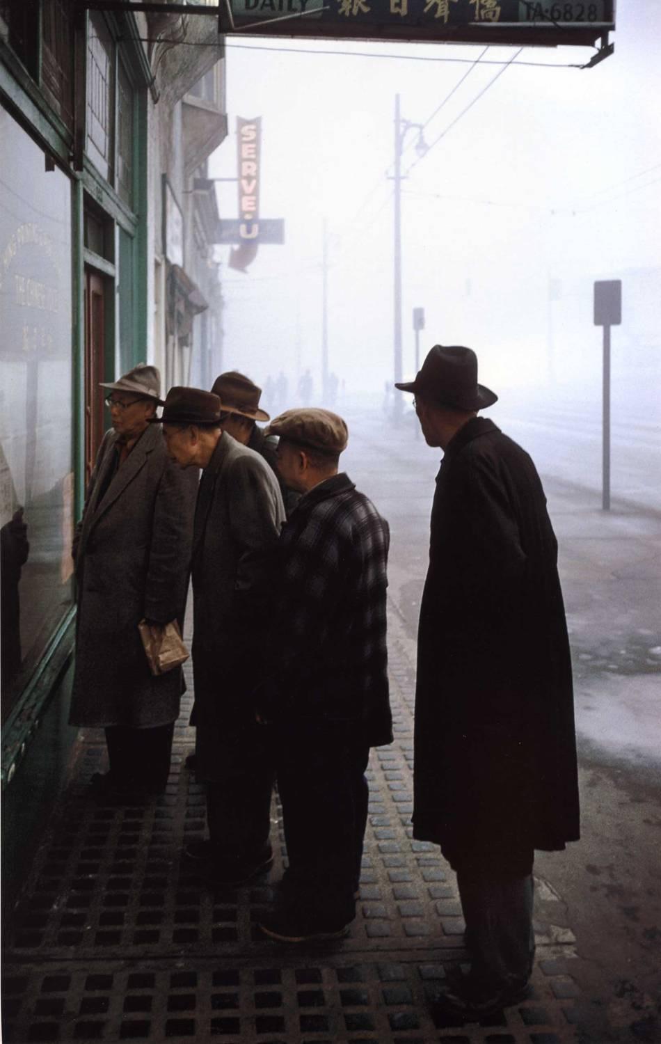 Fred Herzog Figurative Photograph - Newspaper Readers