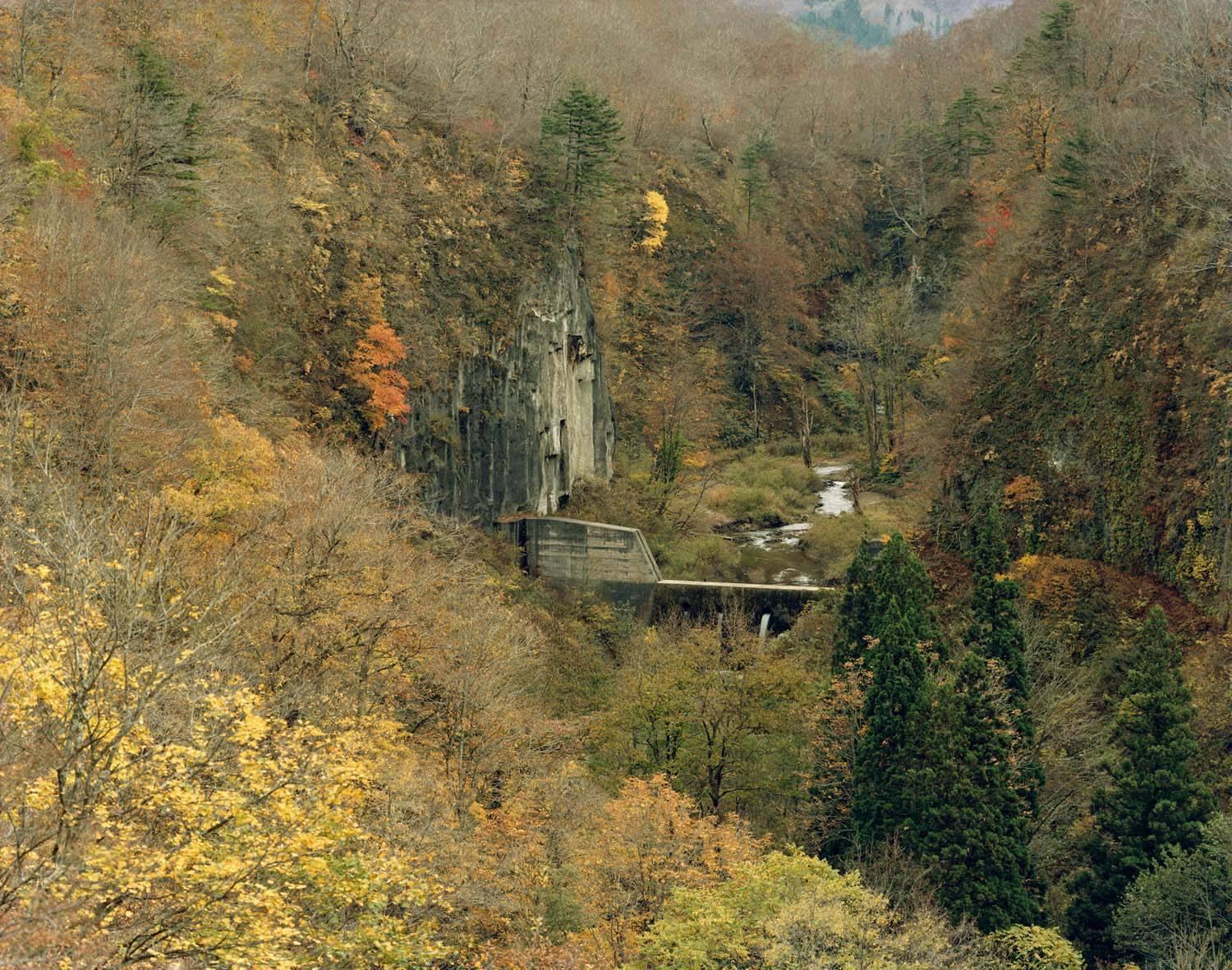 Toshio Shibata Landscape Photograph - Okura Village, Yamagata Prefecture (C-0954)