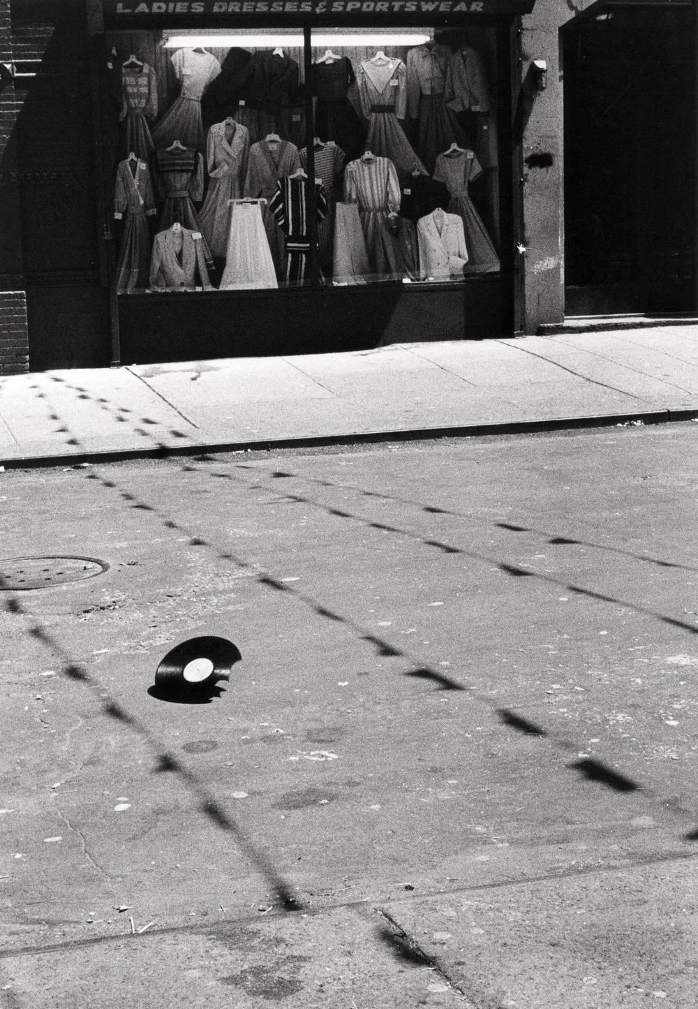 Helen Levitt Black and White Photograph - New York (rolling record)