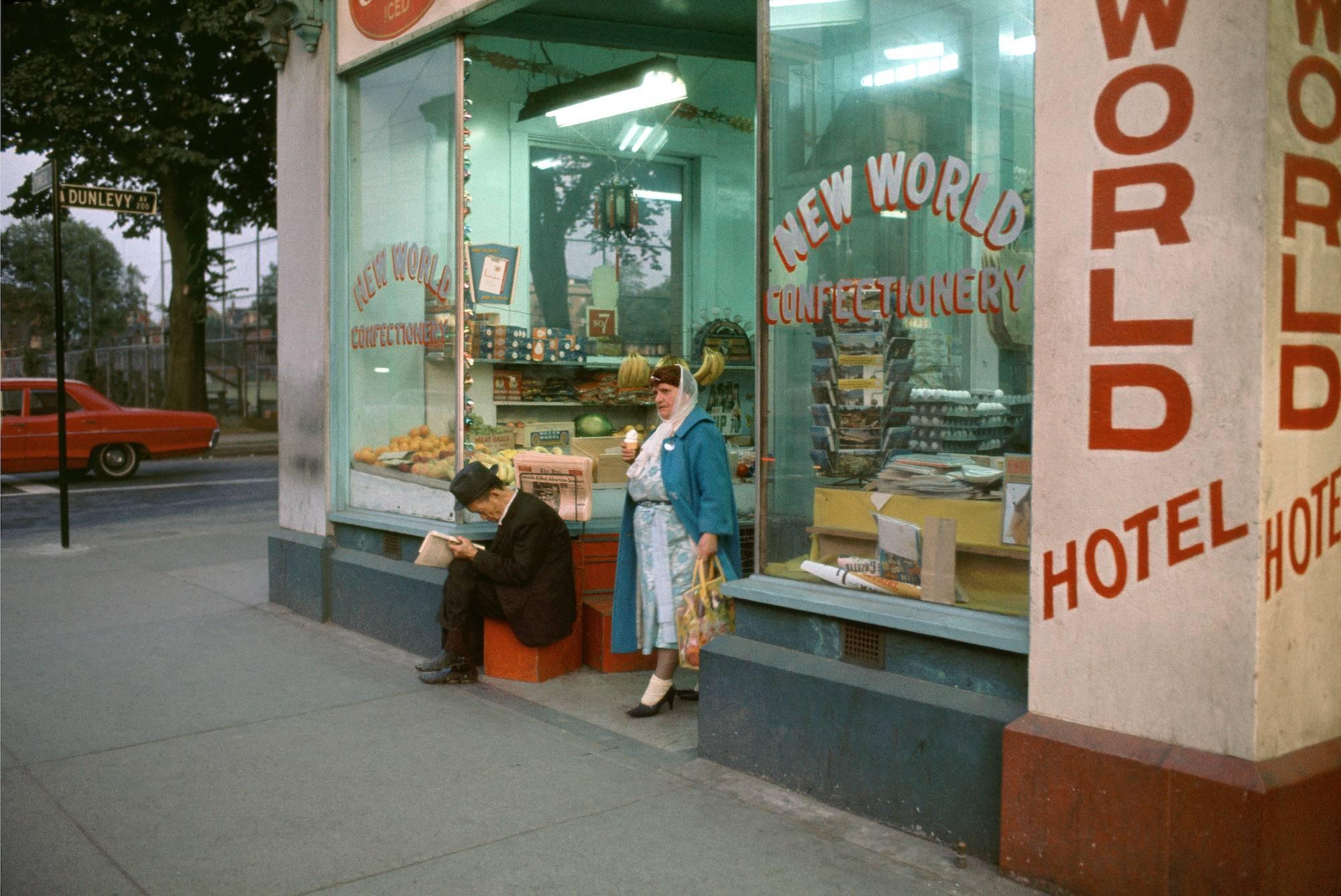 Fred Herzog Color Photograph - New World Confectionary