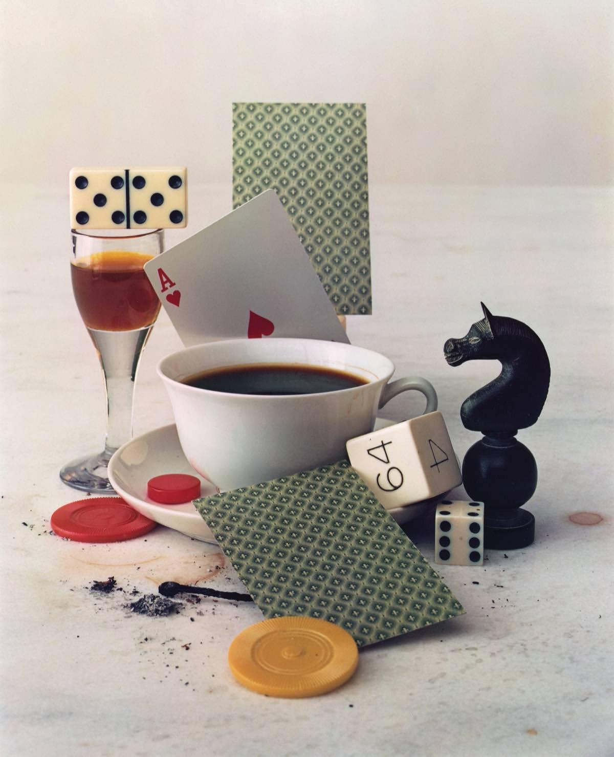 Irving Penn Color Photograph - After Dinner Games