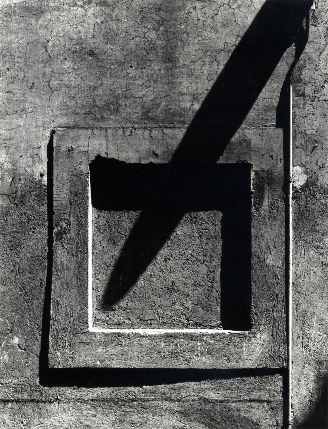 Aaron Siskind Black and White Photograph - Rome 30