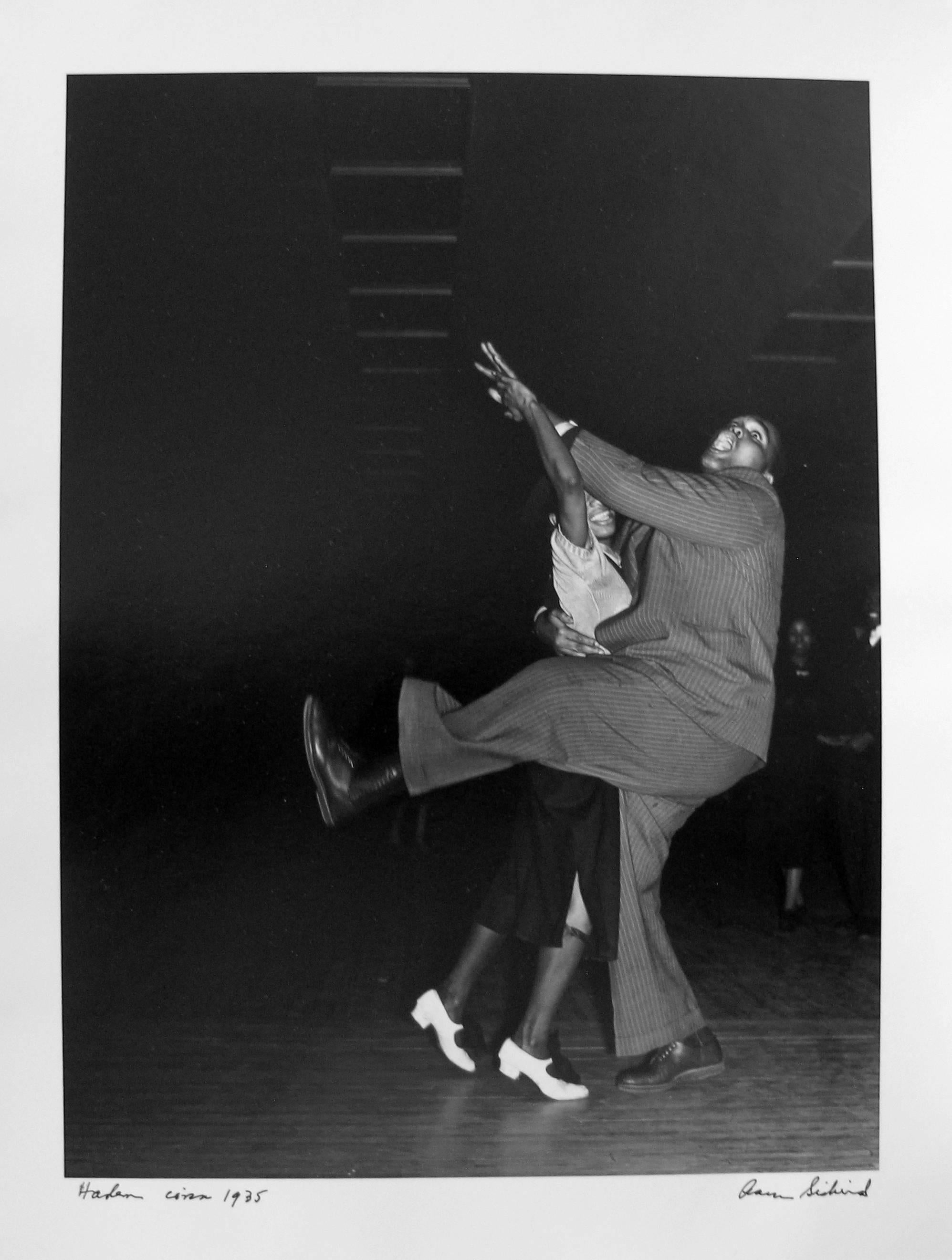 Aaron Siskind Black and White Photograph - Savoy Dancers, Harlem Document