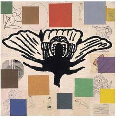 Abstract Composition with Burmese Flower, No.4