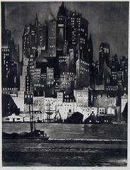 Vintage Manhattan Night