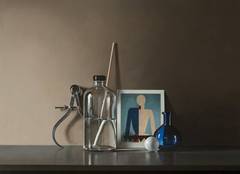 Still Life with Suprematism Figure