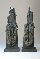 Seated Woman and Man Bisected, Ed. 2/4