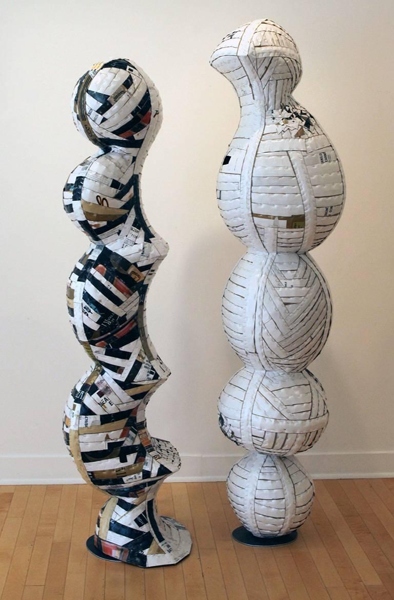 Ann Weber Abstract Sculpture - Personages 79a and 87