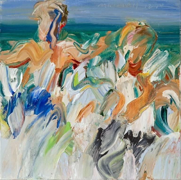 Marshall Crossman Figurative Painting - Beach Series #202
