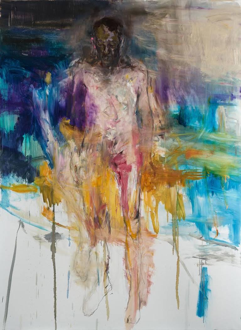 Edwige Fouvry Figurative Painting - Thierry Debout