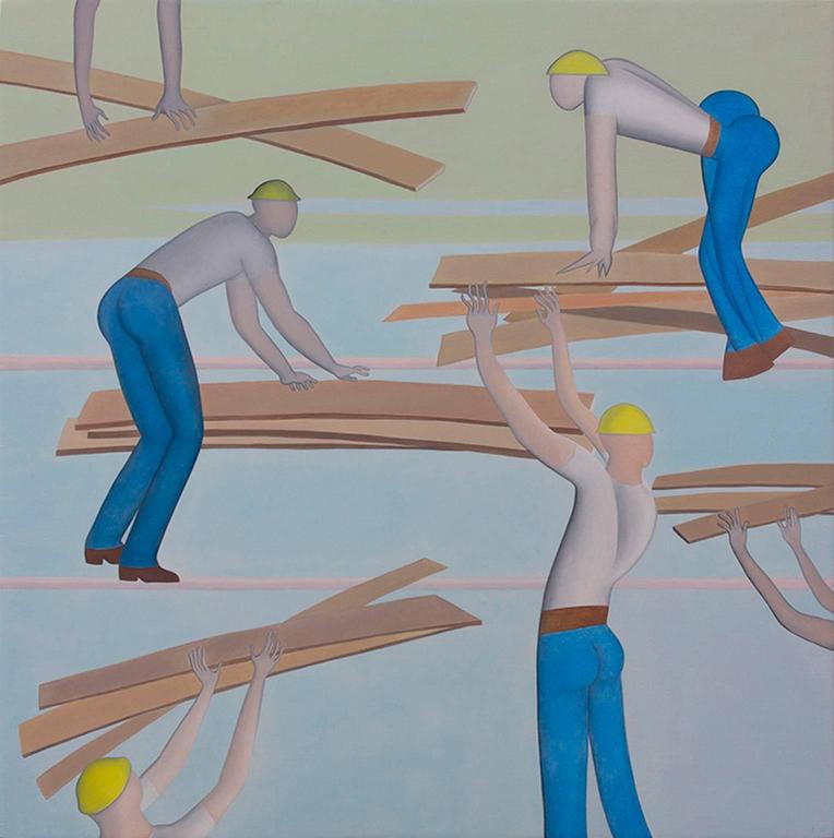 Drive-by Construction - Art by Elizabeth Fox