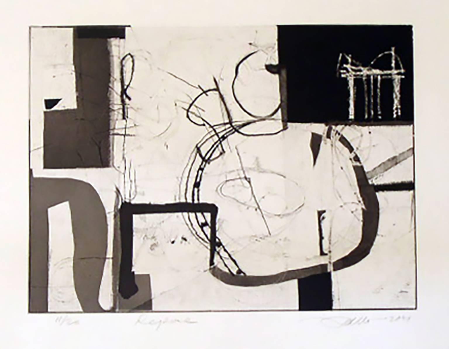 David Kelso Abstract Print - Repose