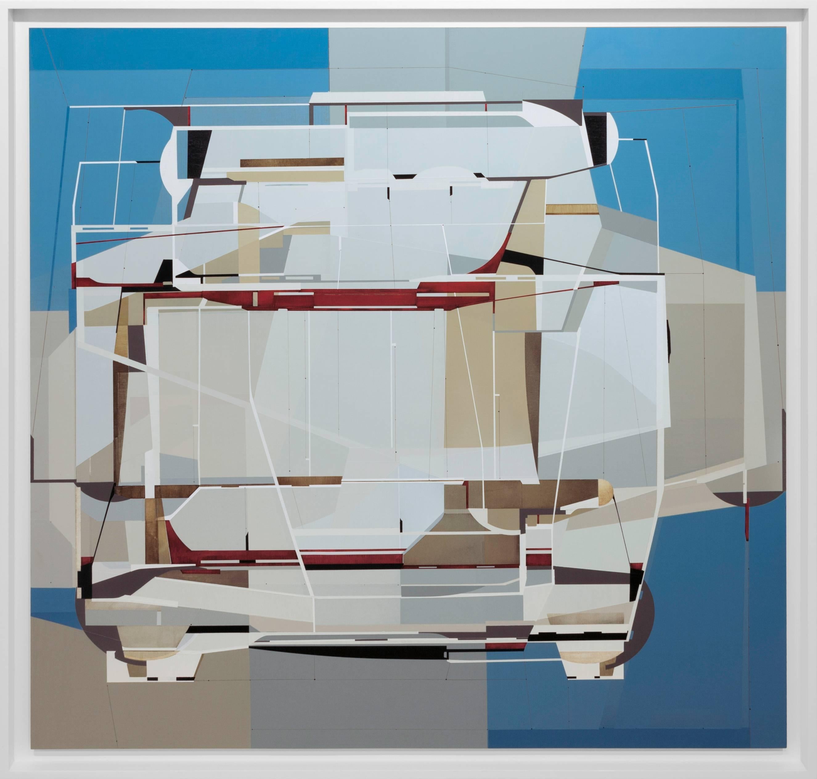 James Kennedy Abstract Painting - Lateral Shift