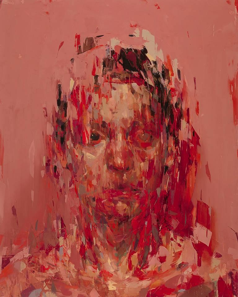Kai Samuels-Davis Portrait Painting - The Guardian II