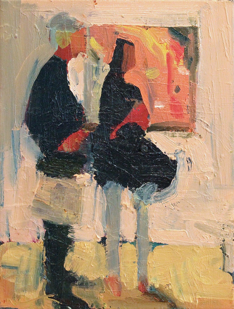 Jennifer Pochinski Interior Painting - Couple with Park Painting