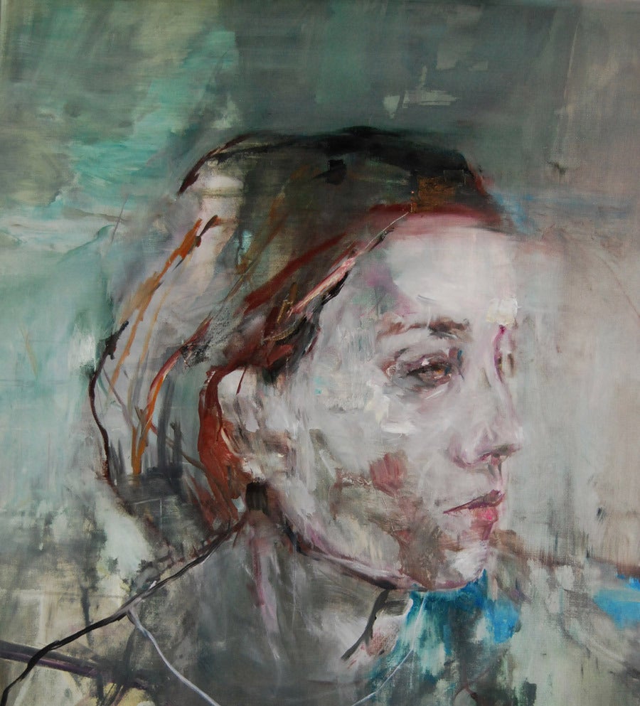 Edwige Fouvry Figurative Painting - Profil