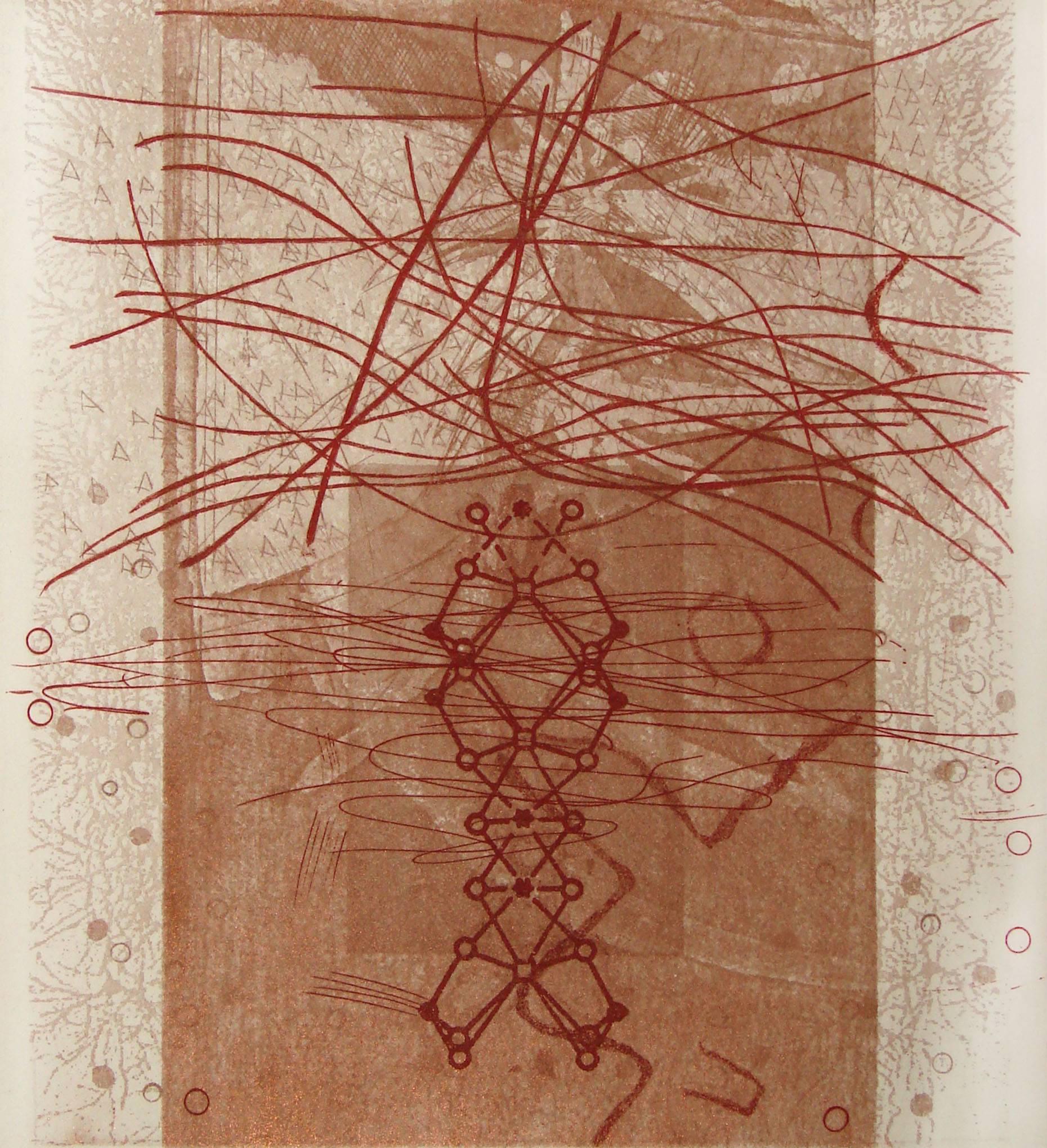 Rosalyn Richards Abstract Print - Spine