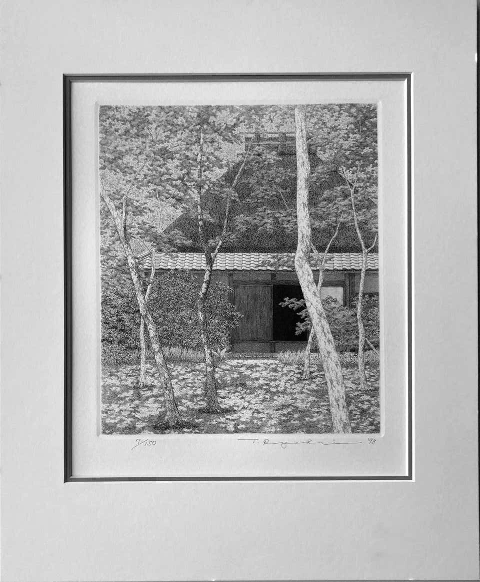 Ryohei Tanaka - Kyoto Temple at 1stDibs | ryohei tanaka prints for sale ...
