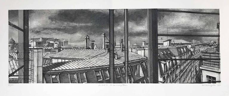  Erik Desmazières - Les Toits de la rue Livingstone For Sale at 1stdibs