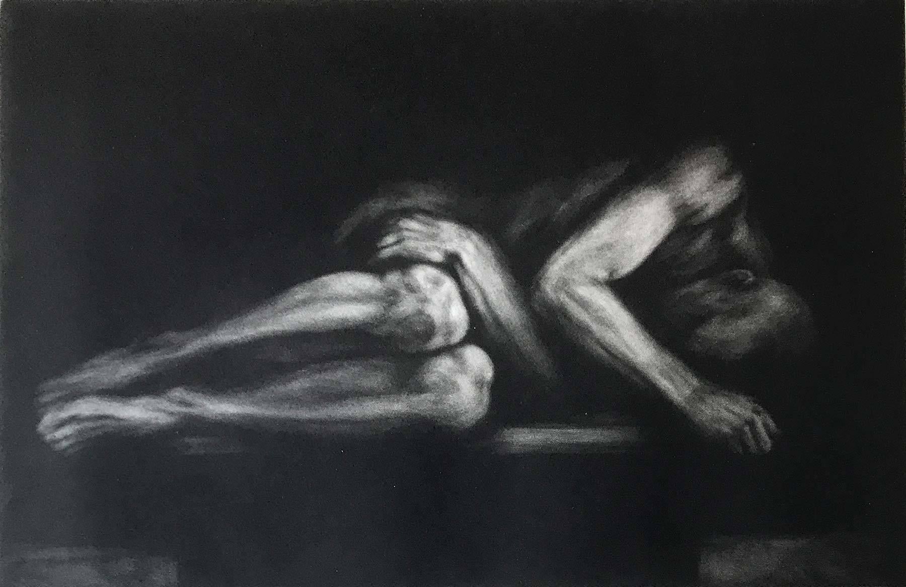 Maciej Deja Nude Print - Untitled Male Nude #14