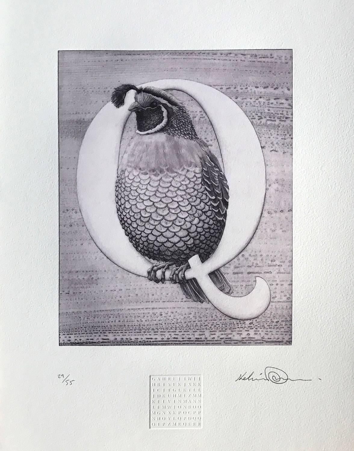 Kelvin Mann Animal Print - "Q"