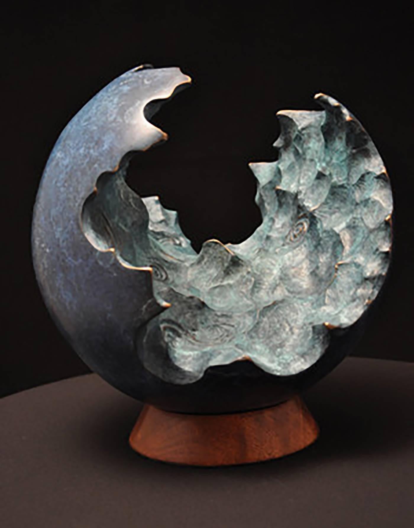John Maisano Abstract Sculpture - Inner Storm