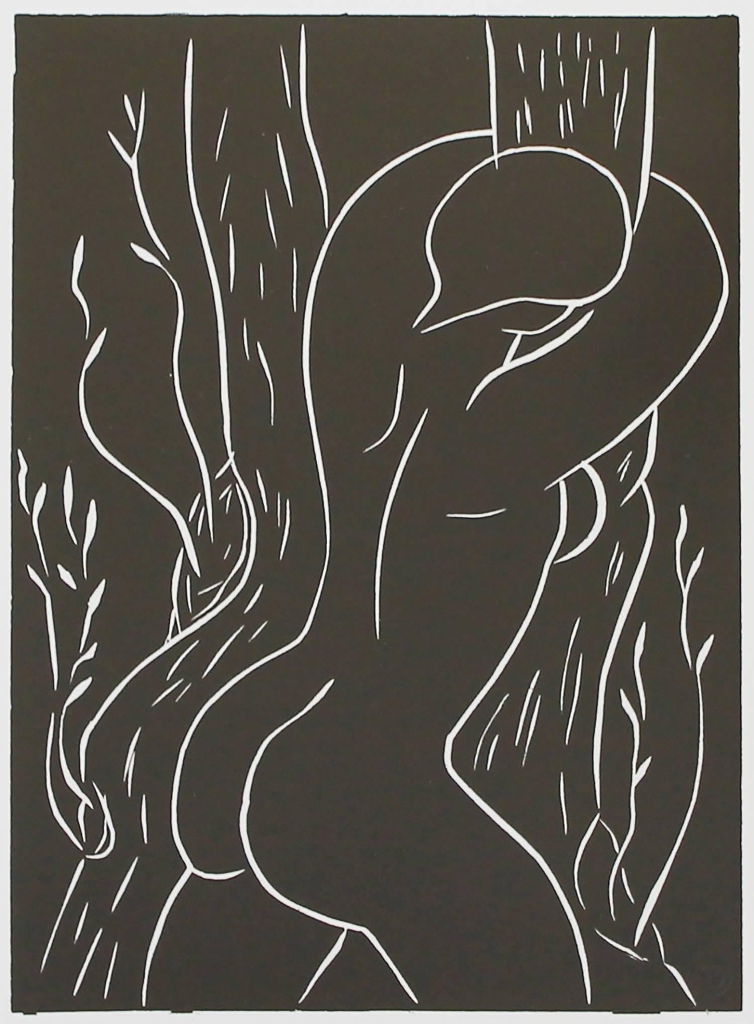 Henri Matisse Figurative Print - Pasiphae (Embracing an Olive Tree)