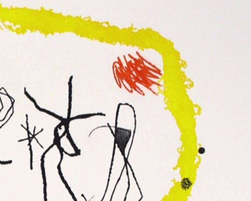 Personatges Solars (Dupin 648) - Print by Joan Miró