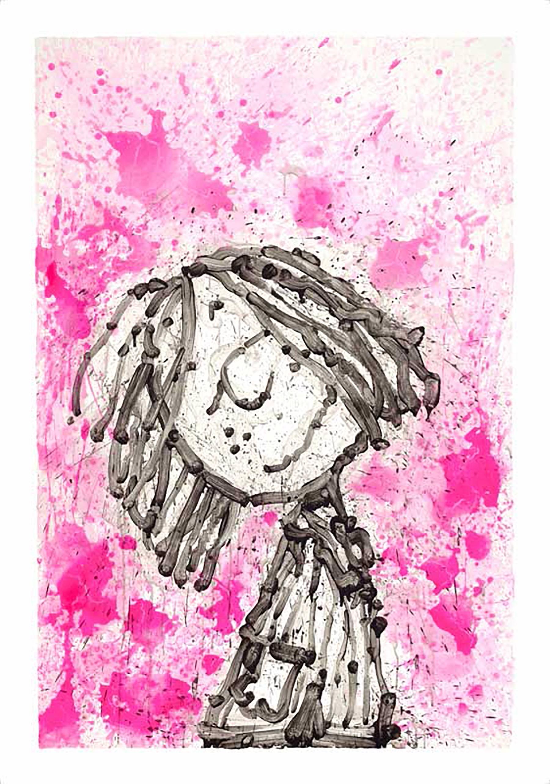 Home Girl Dreams – Homie Dreams Suite - Mixed Media Art by Tom Everhart