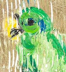 Untitled (Green Bird)