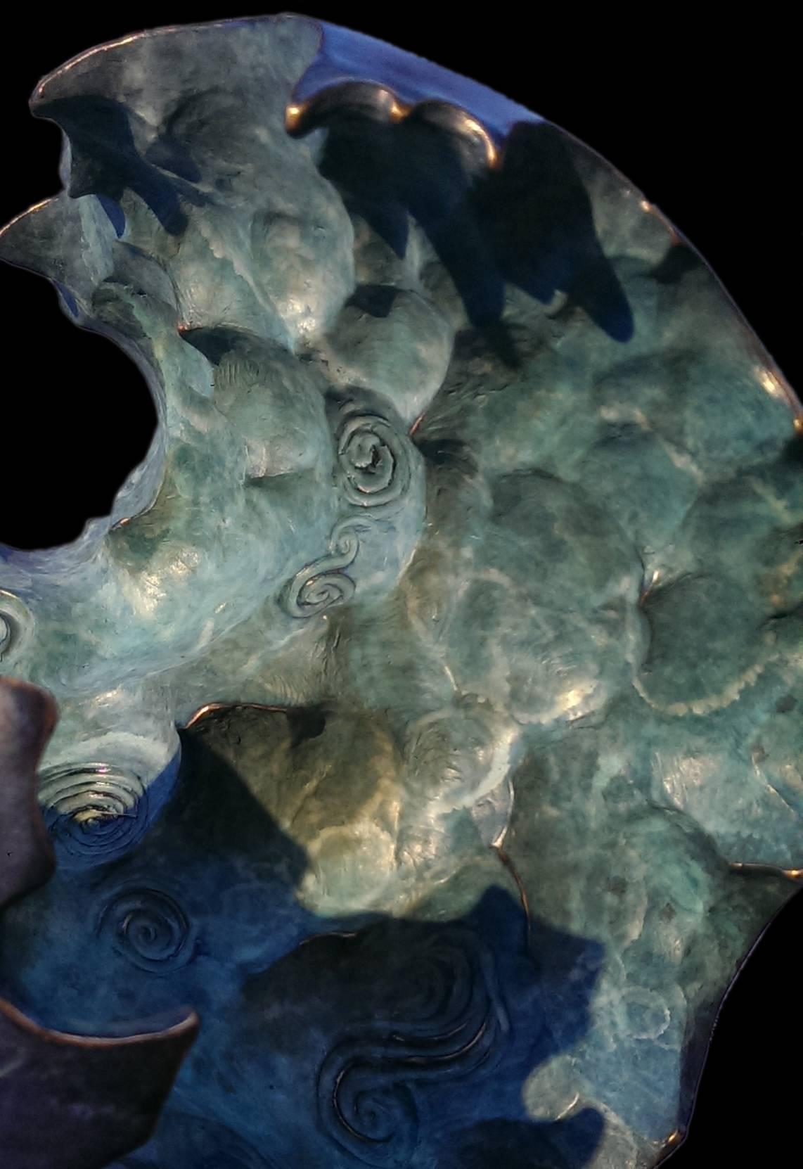 Inner Storm - Contemporary Sculpture by John Maisano