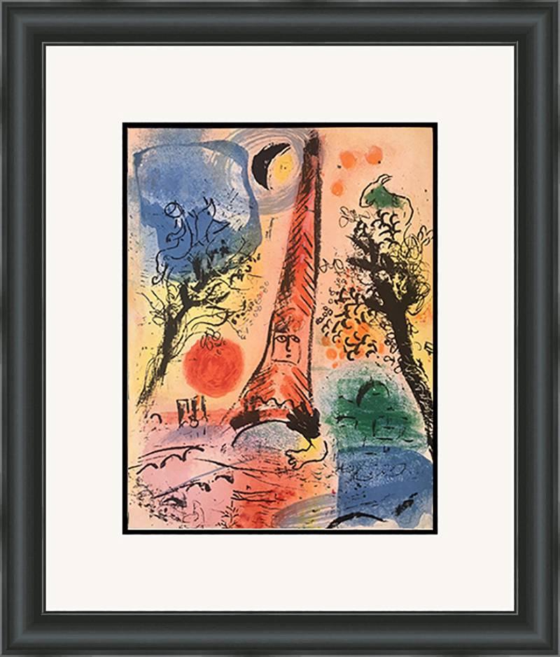 Vision of Paris - Contemporary Print by Marc Chagall