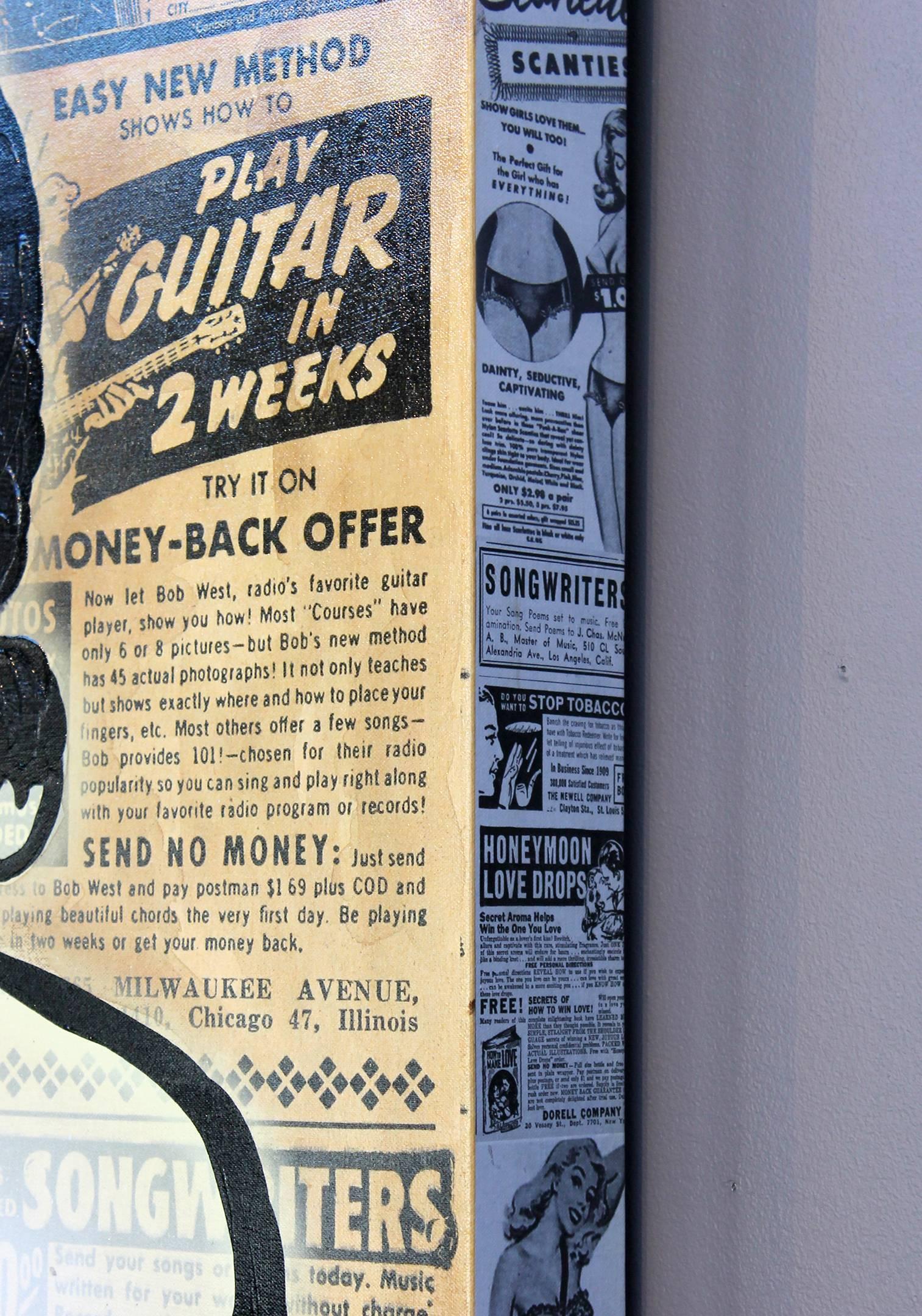 L'heure du cocktail - Pop Art Painting par Nelson De La Nuez