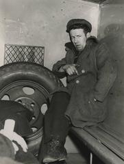 John Wade, Arsonist, After Police Line-Up in Patrol Wagon