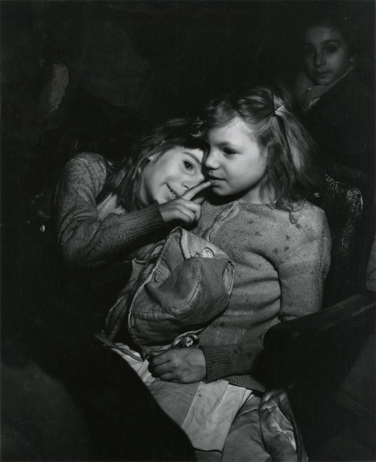 Weegee Black and White Photograph - Children's Performance