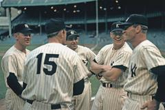 Vintage Baseball Players, New York Yankees