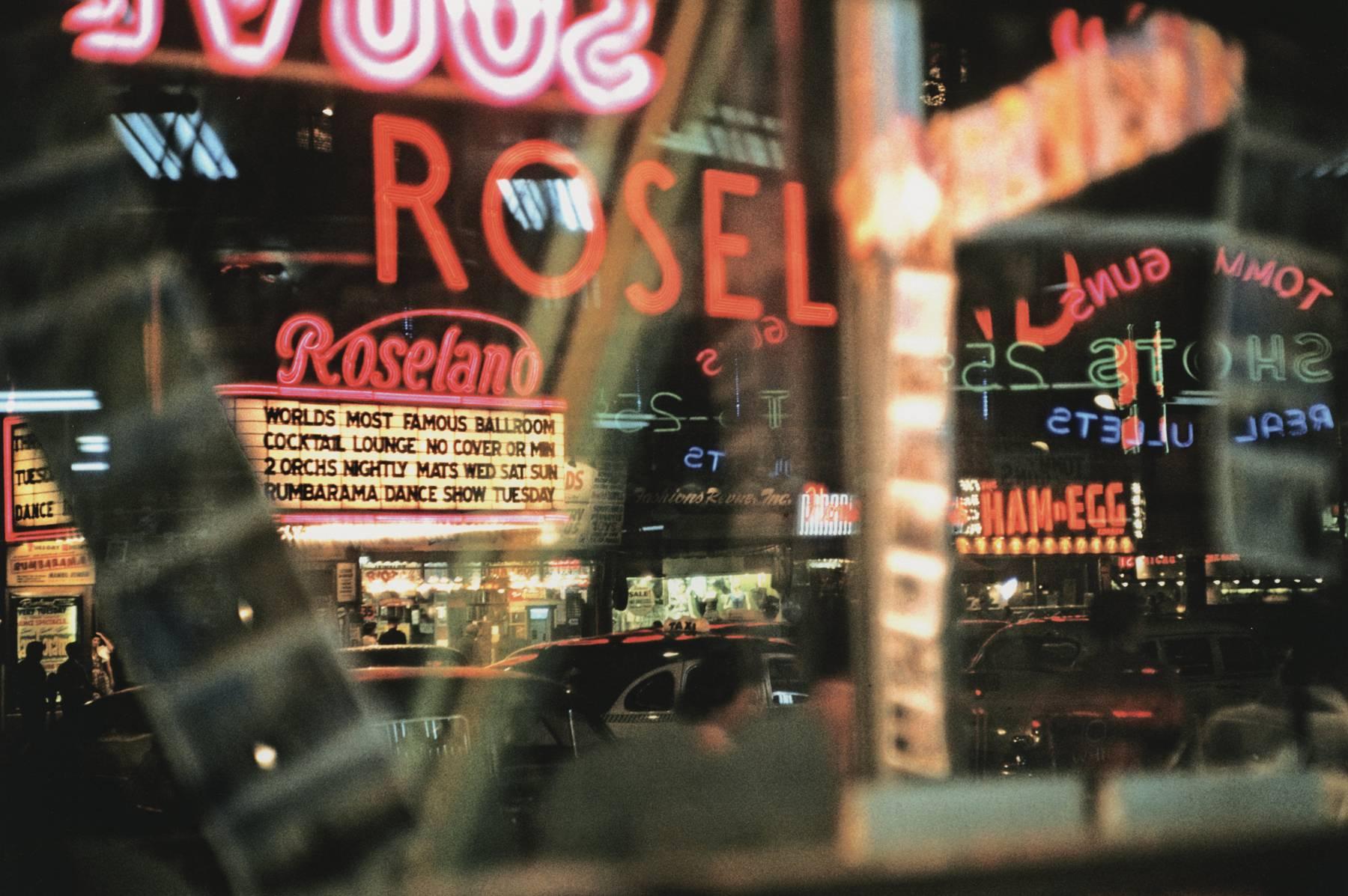 Marvin Newman Color Photograph - Roseland Ballroom, Times Square