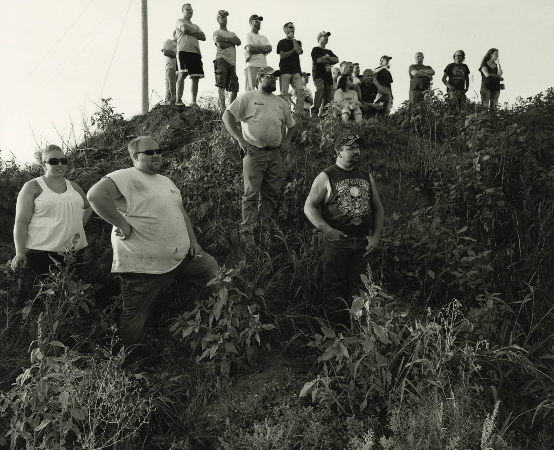 Tom Arndt Black and White Photograph - Fans in the Weeds