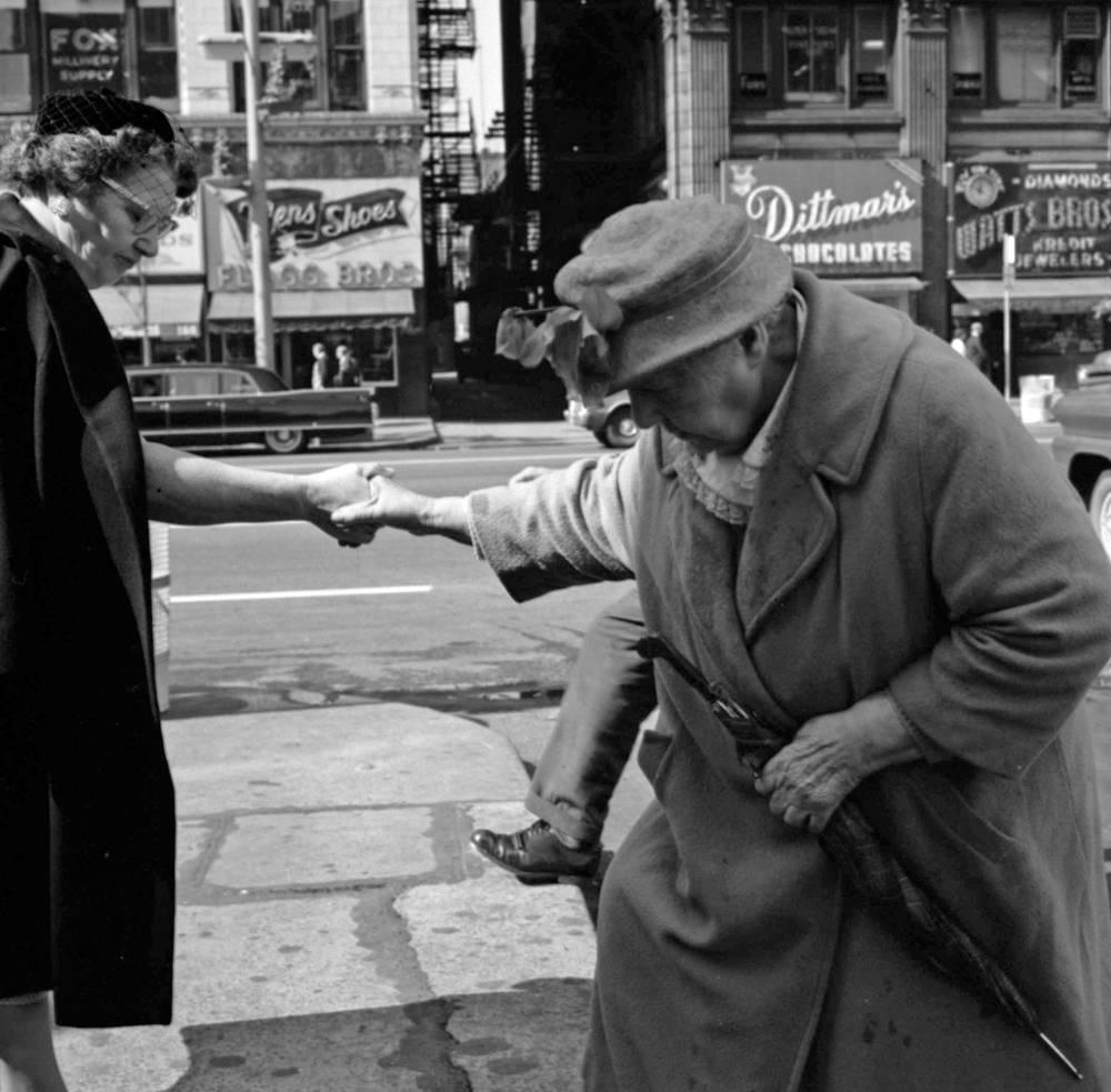 Vivian Maier Black and White Photograph - Chicago, IL