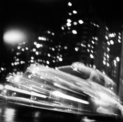 Vintage Taxi, New York Night