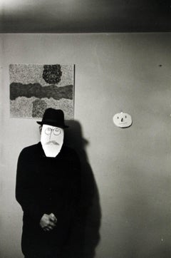 "Mask Portrait" from the Series with Saul Steinberg
