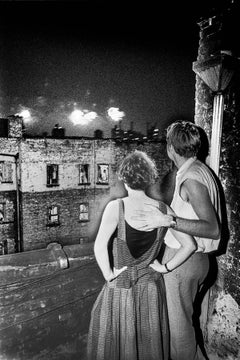Marlene and Bruno Watching Fireworks