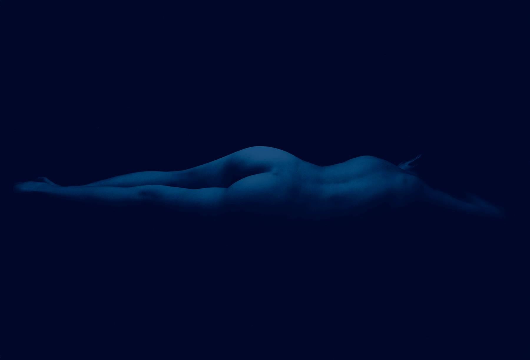 Kenro Izu Nude Photograph - Blue #1063B