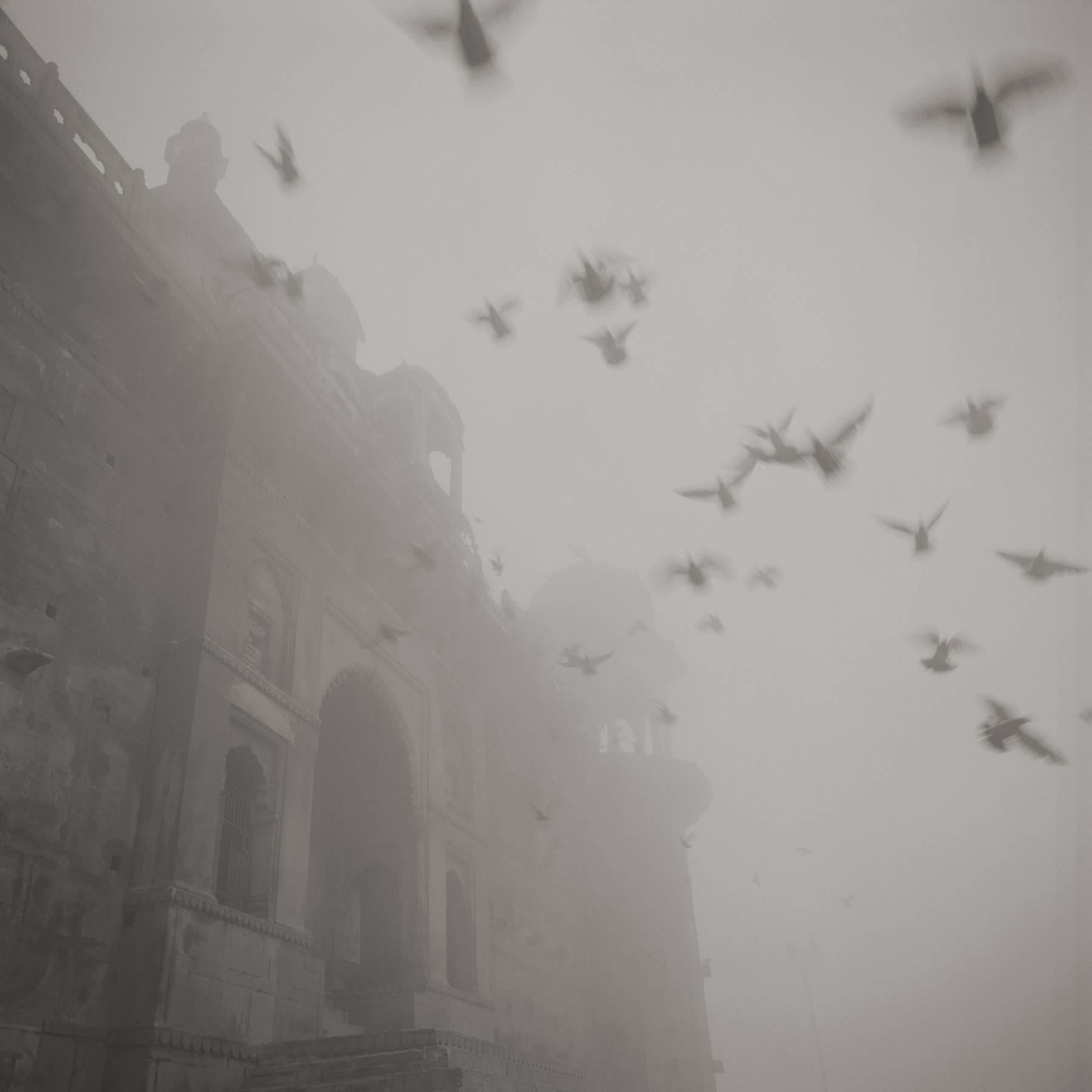 Kenro Izu Black and White Photograph - Eternal Light 519 #8, Varanasi, India
