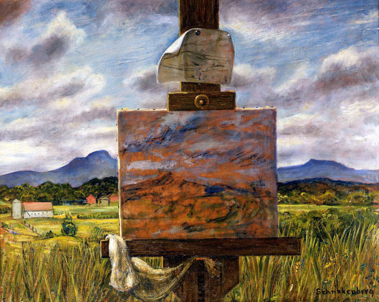 Henry Schnakenberg Landscape Painting - Painting Vermont