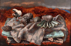 Still Life with Pine Cones, Maine