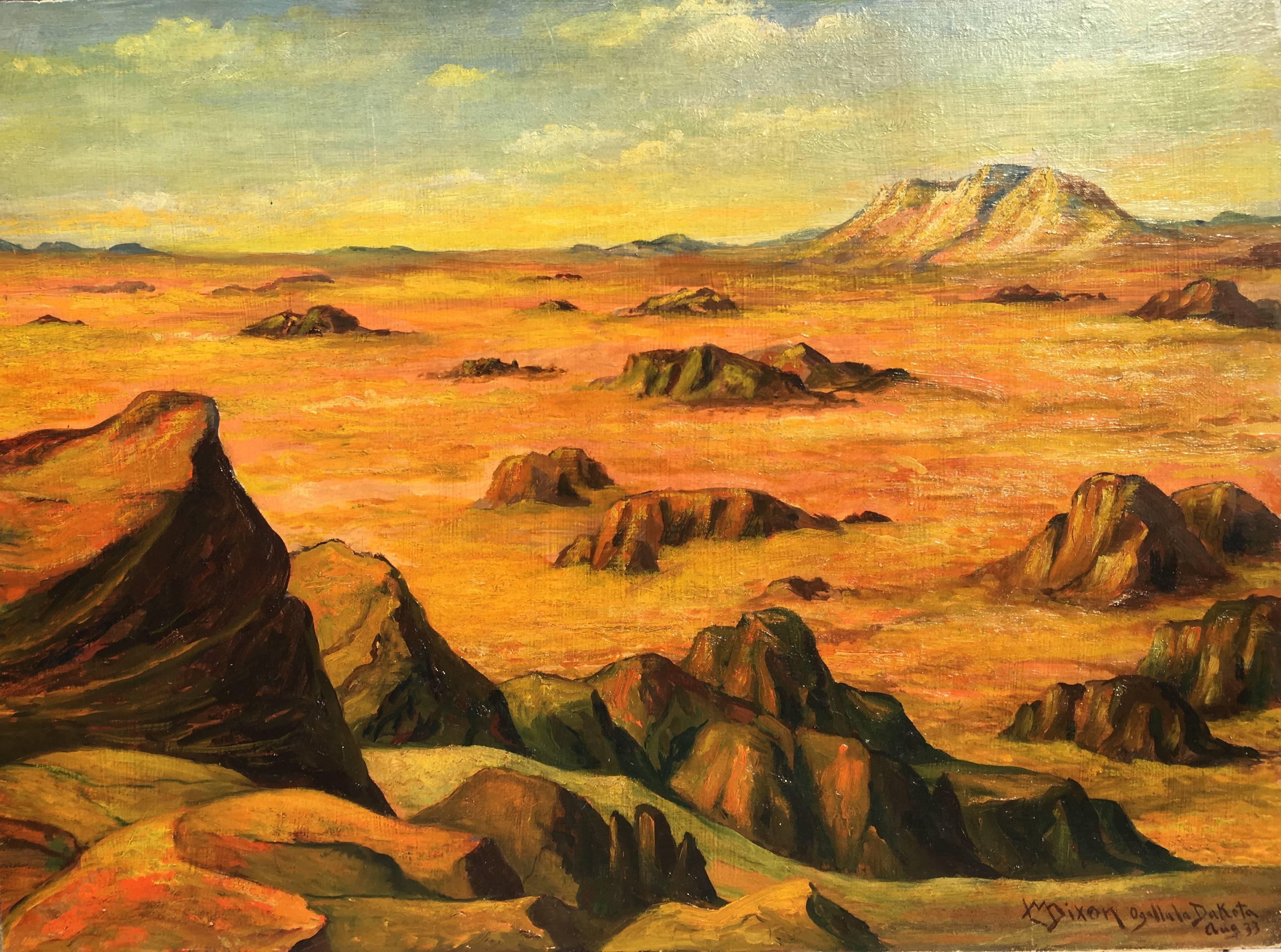 Maynard Dixon Landscape Painting - Desert Wilderness
